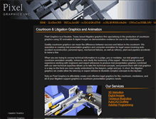 Tablet Screenshot of pixelgraphicsinc.com
